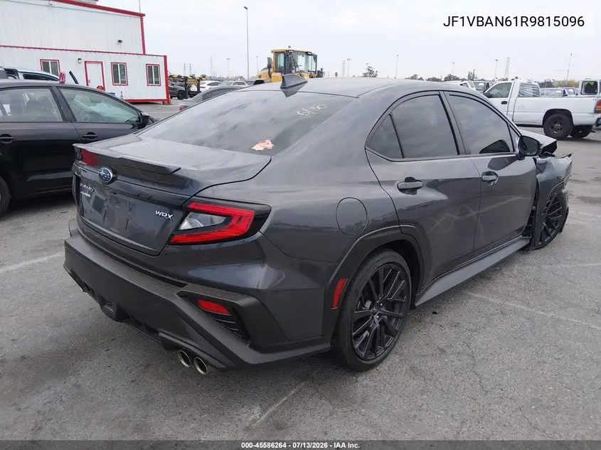 2024 Subaru Wrx Limited VIN: JF1VBAN61R9815096 Lot: 45586264