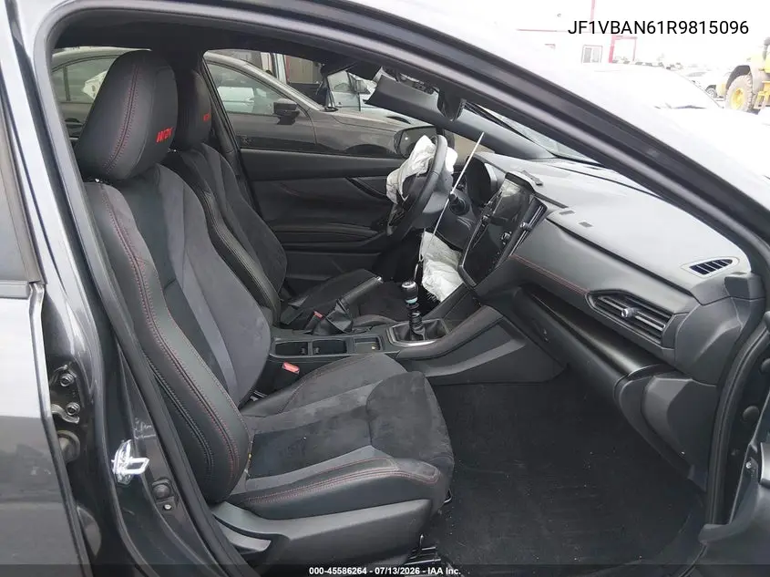 2024 Subaru Wrx Limited VIN: JF1VBAN61R9815096 Lot: 45586264