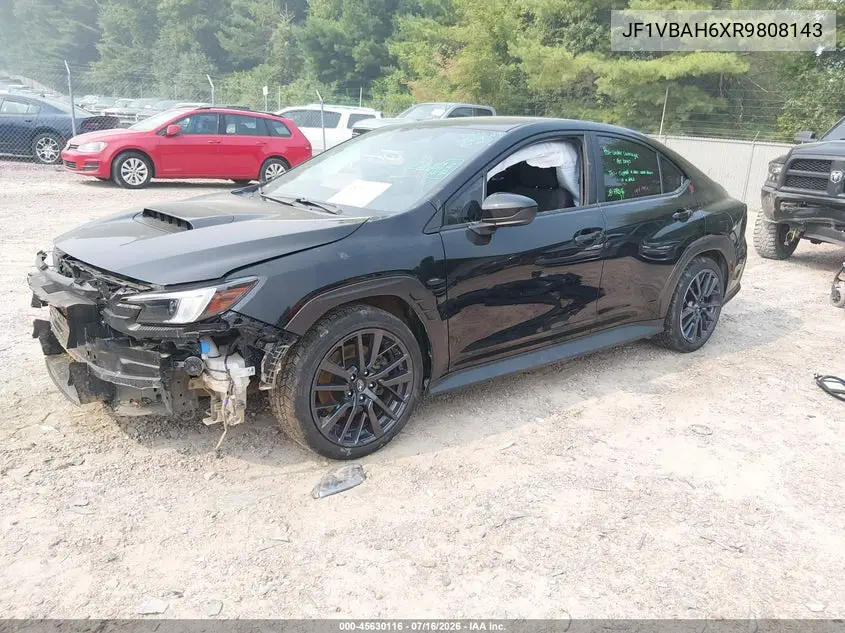 2024 Subaru Wrx Premium VIN: JF1VBAH6XR9808143 Lot: 45630116