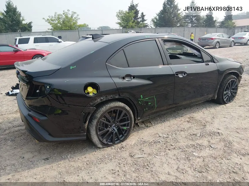 2024 Subaru Wrx Premium VIN: JF1VBAH6XR9808143 Lot: 45630116