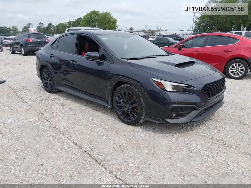 2025 Subaru Wrx Limited VIN: JF1VBAN65S9805158 Lot: 45462584