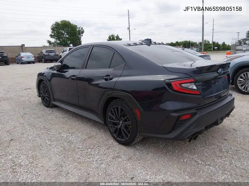 2025 Subaru Wrx Limited VIN: JF1VBAN65S9805158 Lot: 45462584