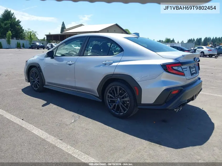 2026 Subaru Wrx Premium VIN: JF1VBAH69T9802454 Lot: 45415440