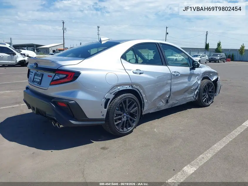 2026 Subaru Wrx Premium VIN: JF1VBAH69T9802454 Lot: 45415440