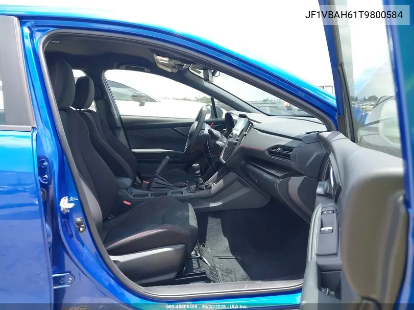 2026 Subaru Wrx Premium VIN: JF1VBAH61T9800584 Lot: 45506459