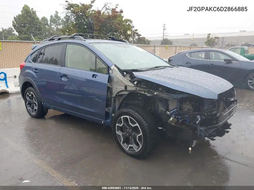 JF2GPAKC6D2866885 2013 Subaru Xv Crosstrek 2.0I Limited