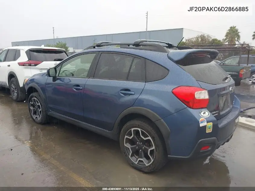 JF2GPAKC6D2866885 2013 Subaru Xv Crosstrek 2.0I Limited
