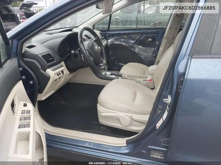 JF2GPAKC6D2866885 2013 Subaru Xv Crosstrek 2.0I Limited