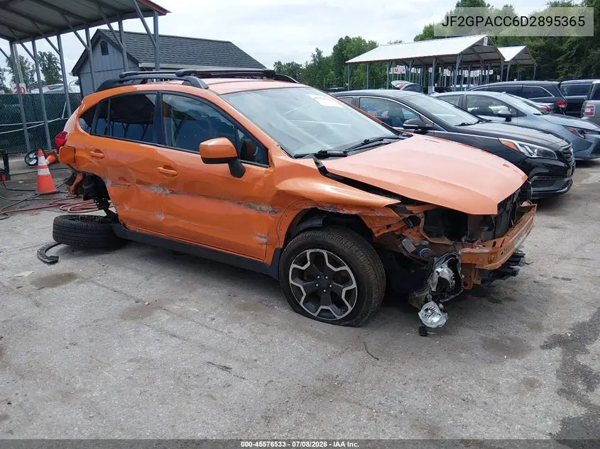 2013 Subaru Xv Crosstrek 2.0I Premium VIN: JF2GPACC6D2895365 Lot: 45576533