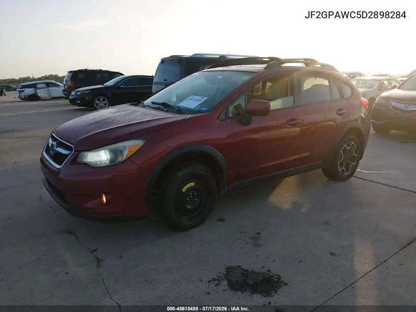 2013 Subaru Xv Crosstrek 2.0I Premium VIN: JF2GPAWC5D2898284 Lot: 45615485