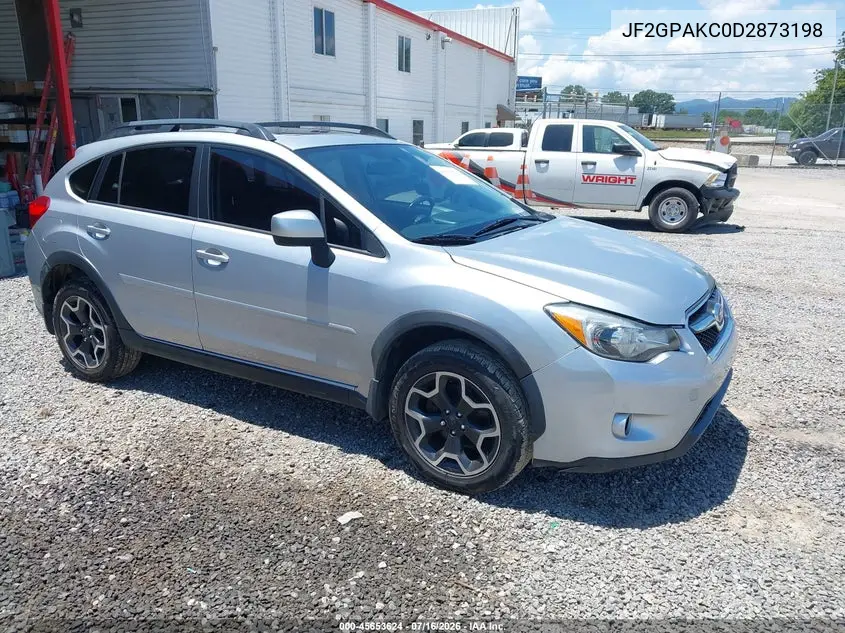 2013 Subaru Xv Crosstrek 2.0I Limited VIN: JF2GPAKC0D2873198 Lot: 45653624