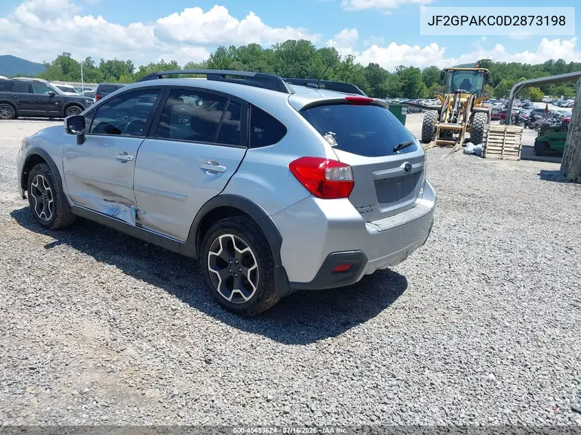 2013 Subaru Xv Crosstrek 2.0I Limited VIN: JF2GPAKC0D2873198 Lot: 45653624