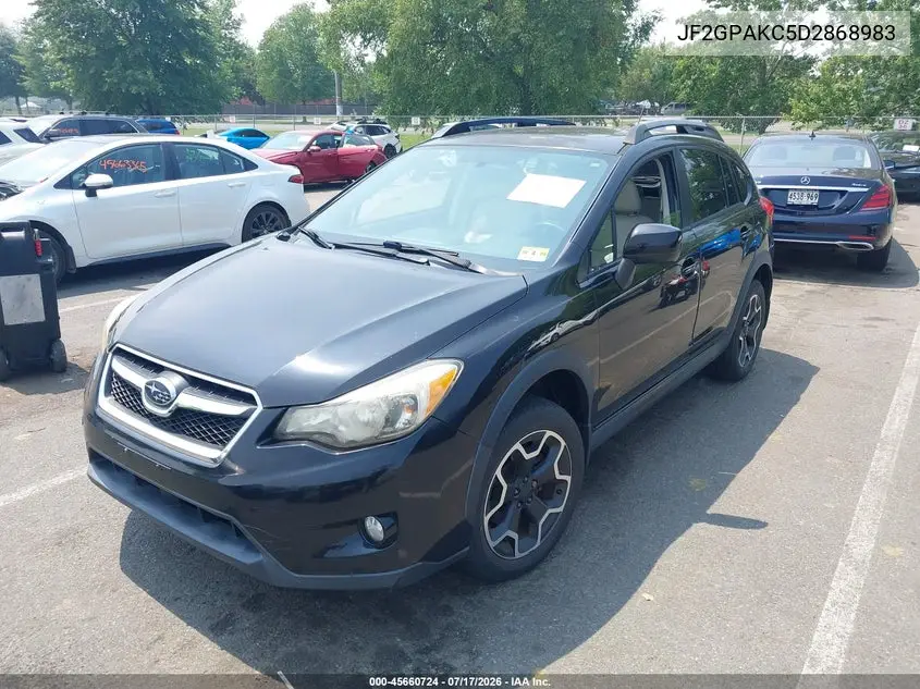 2013 Subaru Xv Crosstrek 2.0I Limited VIN: JF2GPAKC5D2868983 Lot: 45660724