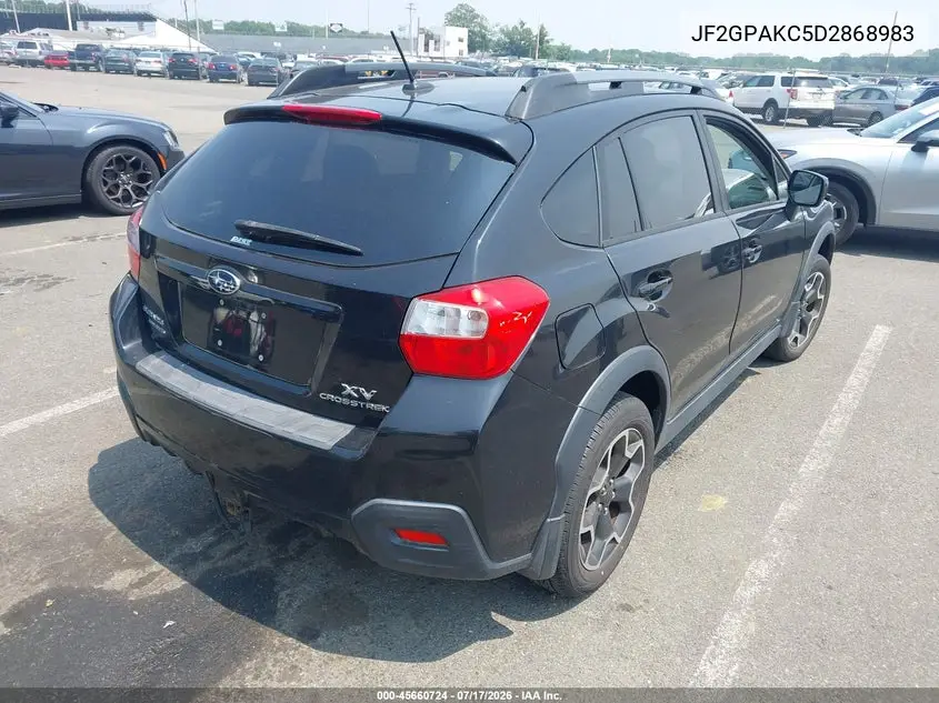 2013 Subaru Xv Crosstrek 2.0I Limited VIN: JF2GPAKC5D2868983 Lot: 45660724