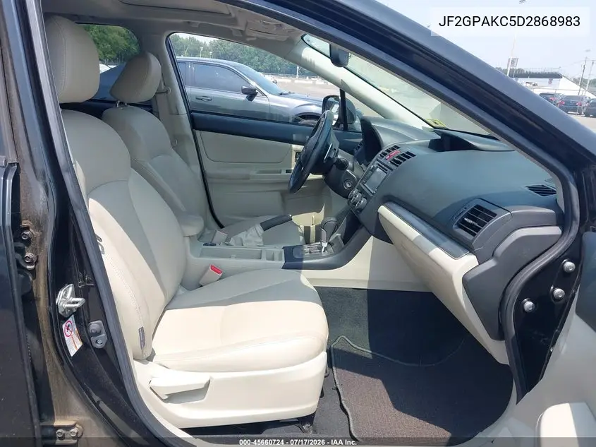 2013 Subaru Xv Crosstrek 2.0I Limited VIN: JF2GPAKC5D2868983 Lot: 45660724