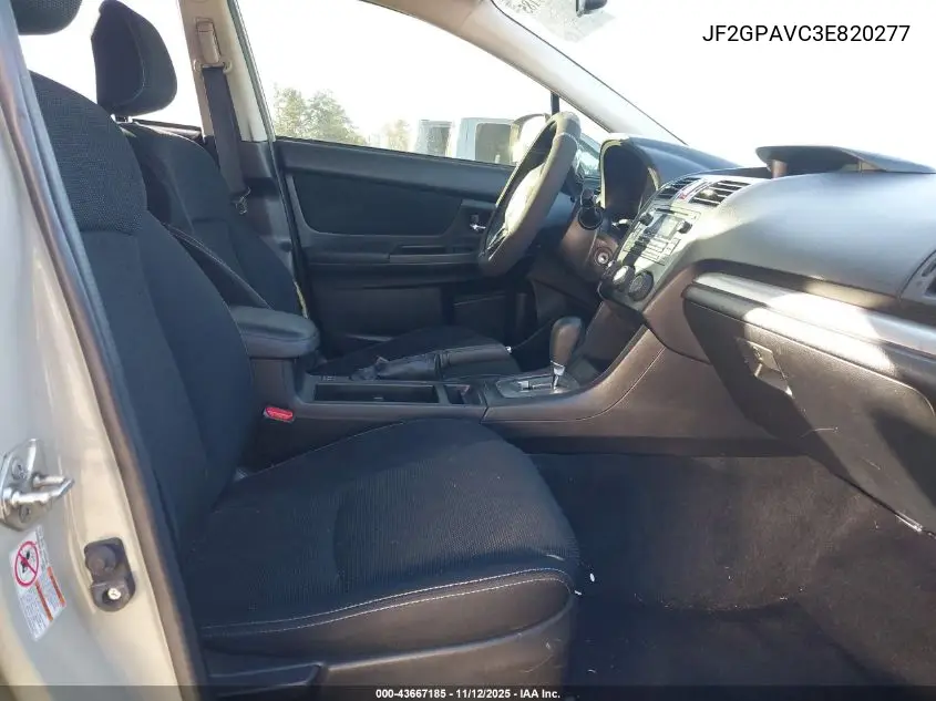JF2GPAVC3E8202778 2014 Subaru Xv Crosstrek 2.0 Premium
