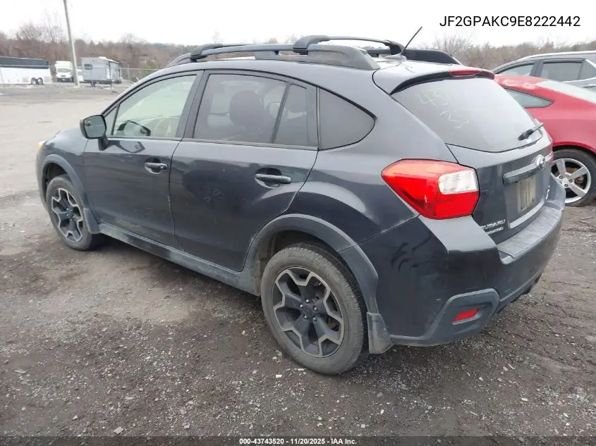 JF2GPAKC9E8222442 2014 Subaru Xv Crosstrek 2.0I Limited