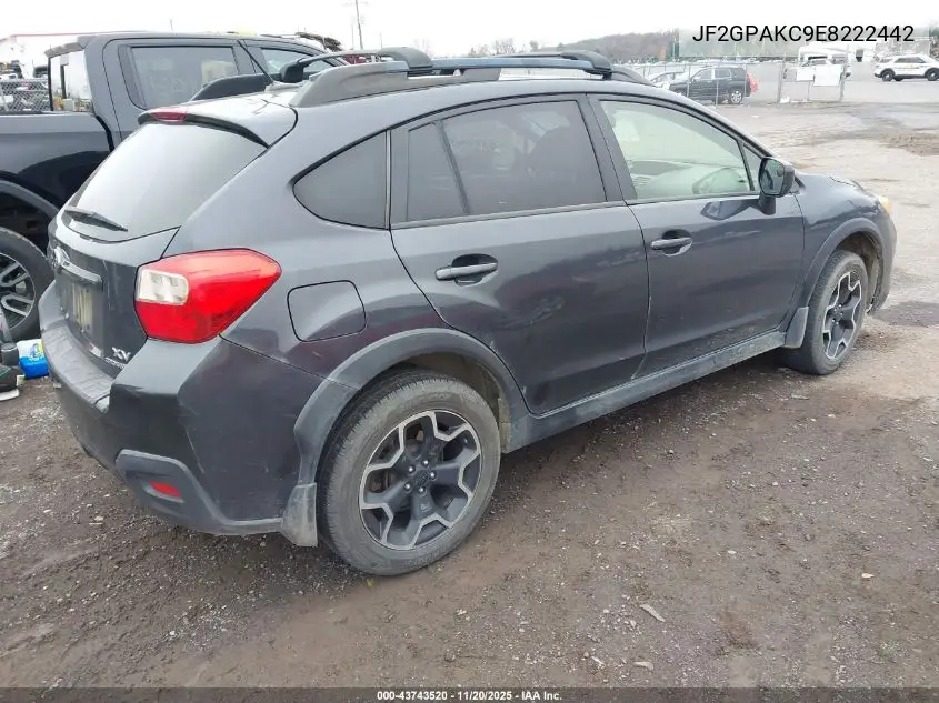 JF2GPAKC9E8222442 2014 Subaru Xv Crosstrek 2.0I Limited