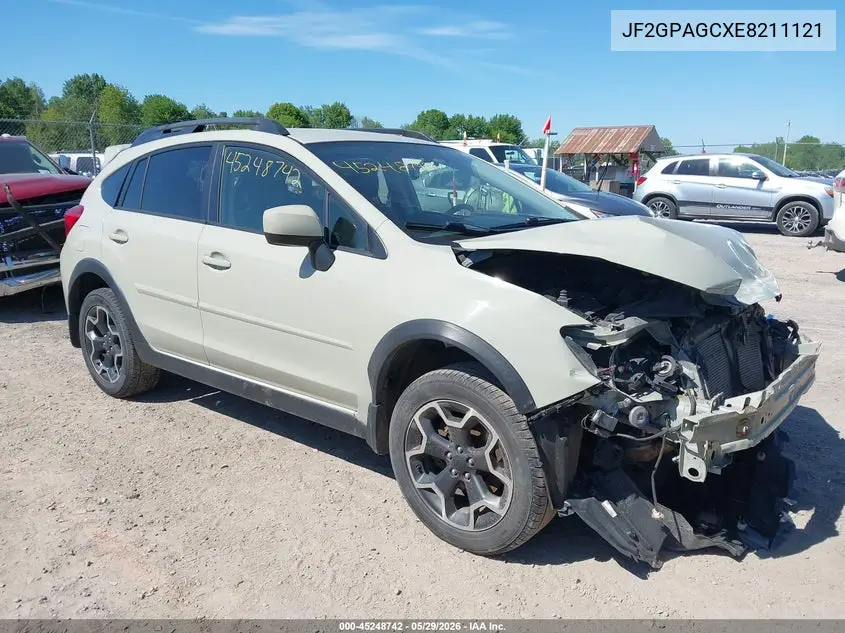 2014 Subaru Xv Crosstrek 2.0I Limited VIN: JF2GPAGCXE8211121 Lot: 45248742