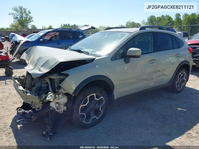 2014 Subaru Xv Crosstrek 2.0I Limited VIN: JF2GPAGCXE8211121 Lot: 45248742