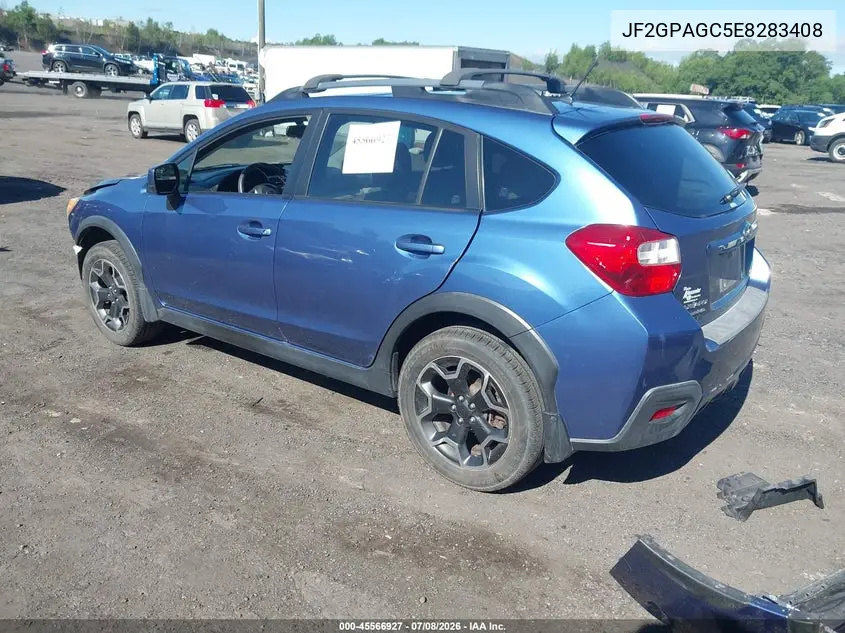 2014 Subaru Xv Crosstrek 2.0I Limited VIN: JF2GPAGC5E8283408 Lot: 45566927
