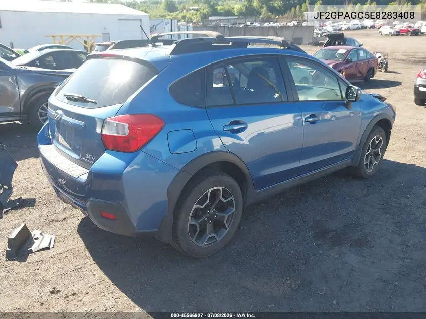 2014 Subaru Xv Crosstrek 2.0I Limited VIN: JF2GPAGC5E8283408 Lot: 45566927