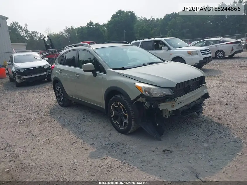 2014 Subaru Xv Crosstrek 2.0I Premium VIN: JF2GPAVC1E8244866 Lot: 45658000