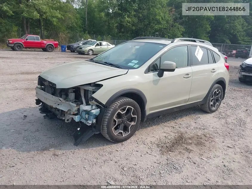 2014 Subaru Xv Crosstrek 2.0I Premium VIN: JF2GPAVC1E8244866 Lot: 45658000