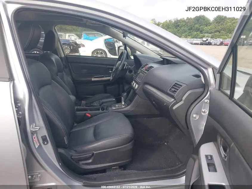 2014 Subaru Xv Crosstrek Hybrid 2.0I Touring VIN: JF2GPBKC0EH311029 Lot: 45665182