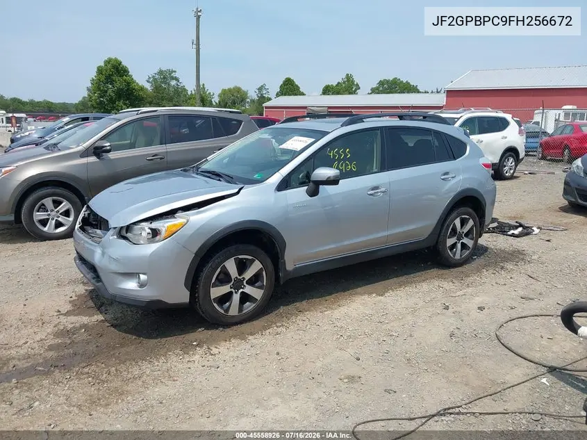 2015 Subaru Xv Crosstrek Hybrid Touring VIN: JF2GPBPC9FH256672 Lot: 45558926