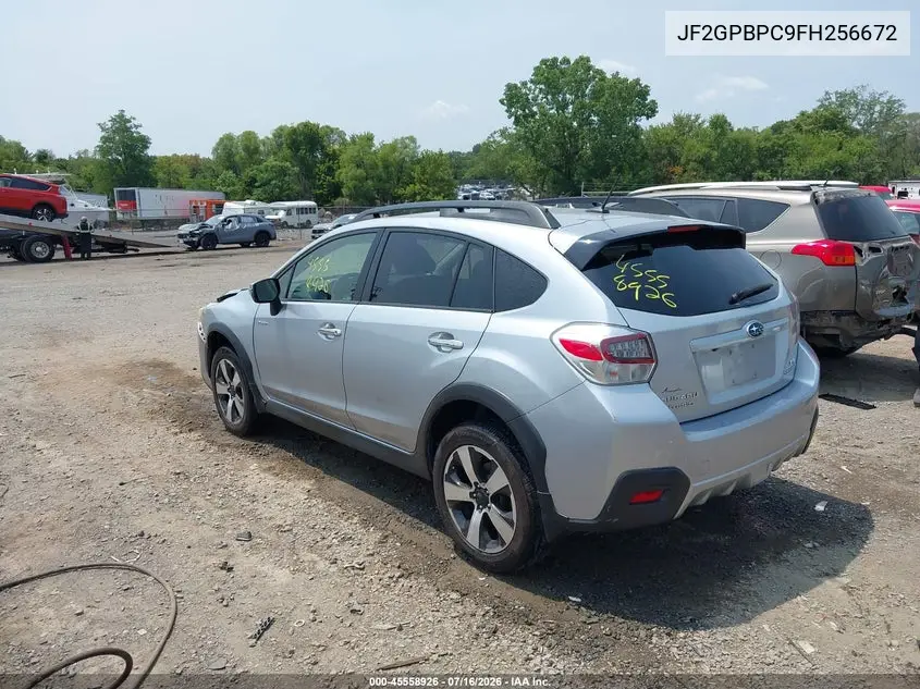 2015 Subaru Xv Crosstrek Hybrid Touring VIN: JF2GPBPC9FH256672 Lot: 45558926