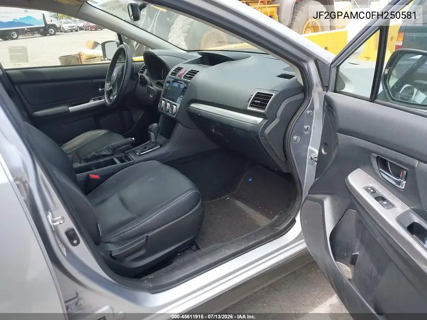 2015 Subaru Xv Crosstrek 2.0I Limited VIN: JF2GPAMC0FH250581 Lot: 45611915