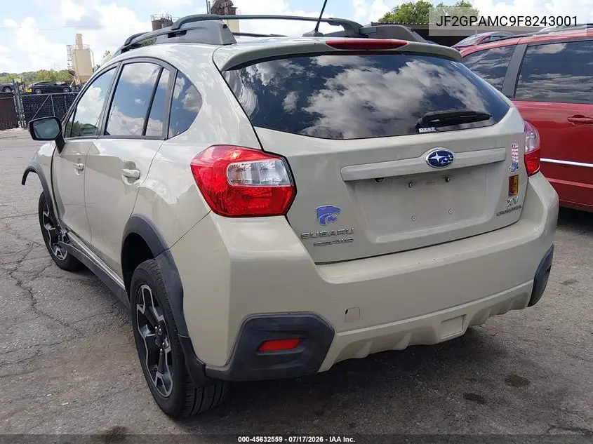 2015 Subaru Xv Crosstrek 2.0I Limited VIN: JF2GPAMC9F8243001 Lot: 45632559