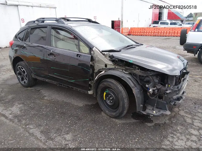 2015 Subaru Xv Crosstrek 2.0I Premium VIN: JF2GPADCXF8260518 Lot: 45633572
