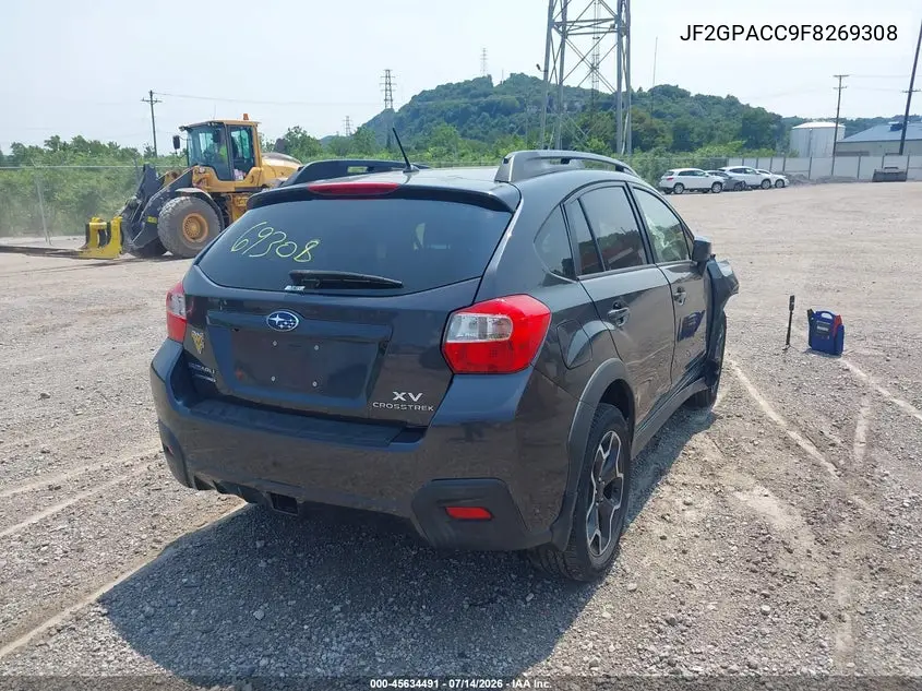 2015 Subaru Xv Crosstrek 2.0I Premium VIN: JF2GPACC9F8269308 Lot: 45634491
