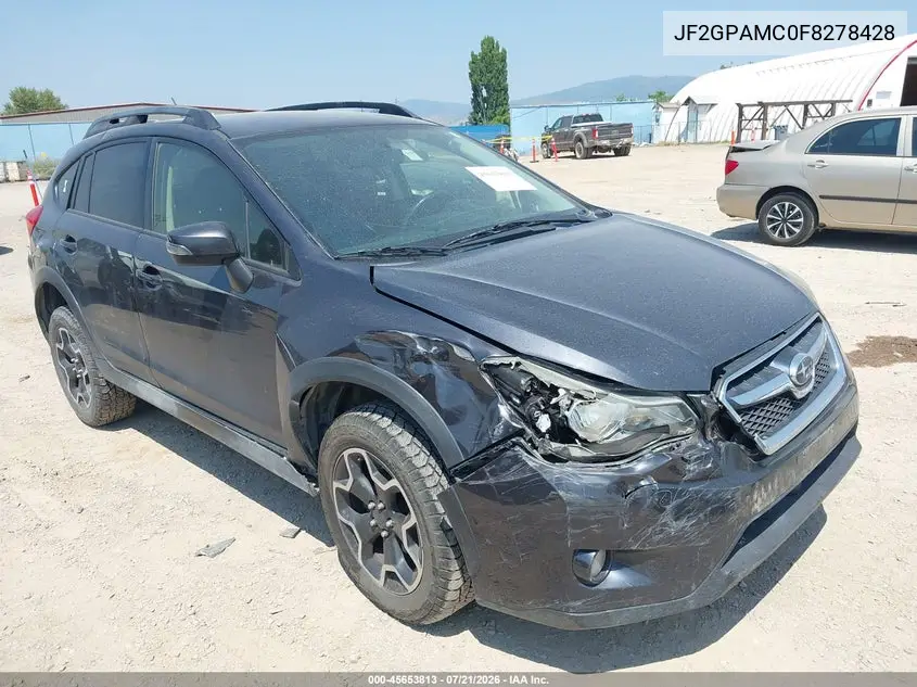 2015 Subaru Xv Crosstrek 2.0I Limited VIN: JF2GPAMC0F8278428 Lot: 45653813