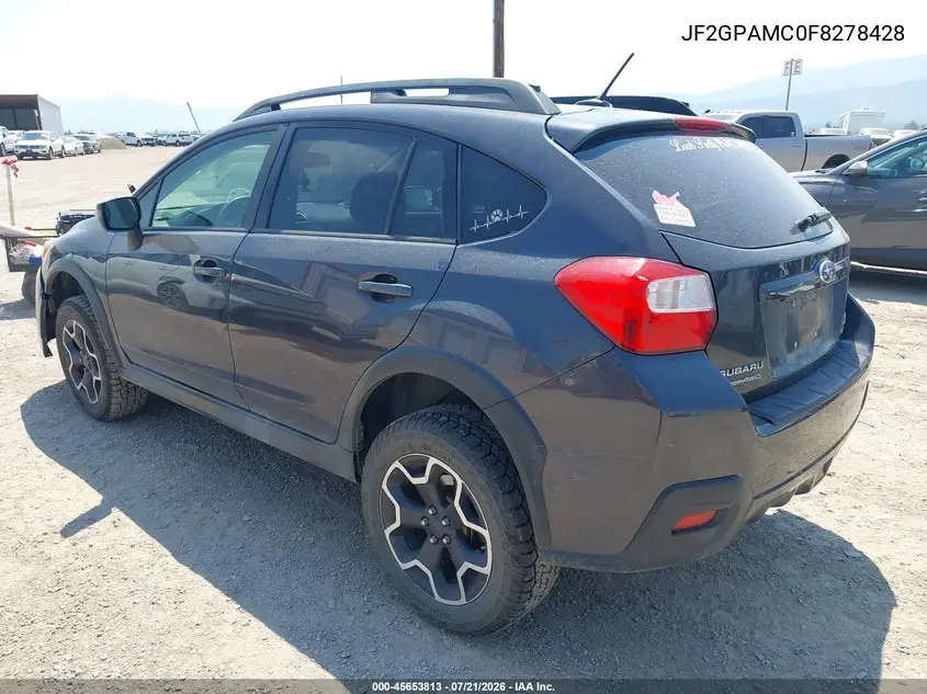 2015 Subaru Xv Crosstrek 2.0I Limited VIN: JF2GPAMC0F8278428 Lot: 45653813