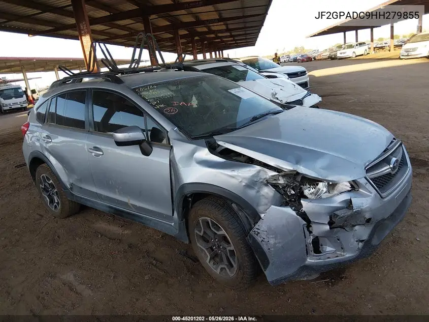 2017 Subaru Crosstrek 2.0I Premium VIN: JF2GPADC9HH279855 Lot: 45201202