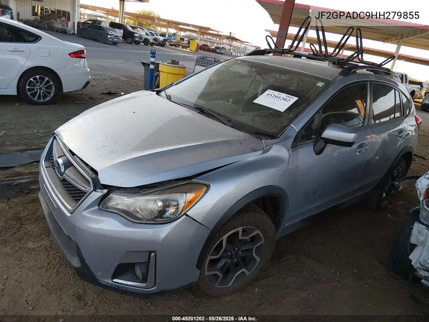2017 Subaru Crosstrek 2.0I Premium VIN: JF2GPADC9HH279855 Lot: 45201202
