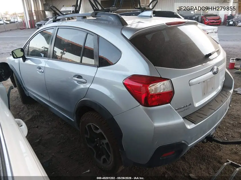 2017 Subaru Crosstrek 2.0I Premium VIN: JF2GPADC9HH279855 Lot: 45201202