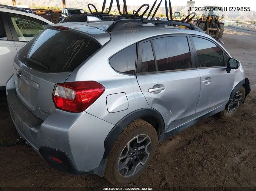 2017 Subaru Crosstrek 2.0I Premium VIN: JF2GPADC9HH279855 Lot: 45201202