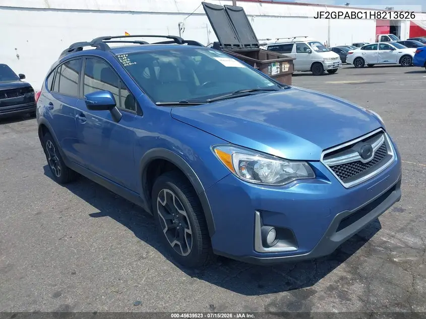 2017 Subaru Crosstrek 2.0I Premium VIN: JF2GPABC1H8213626 Lot: 45639523