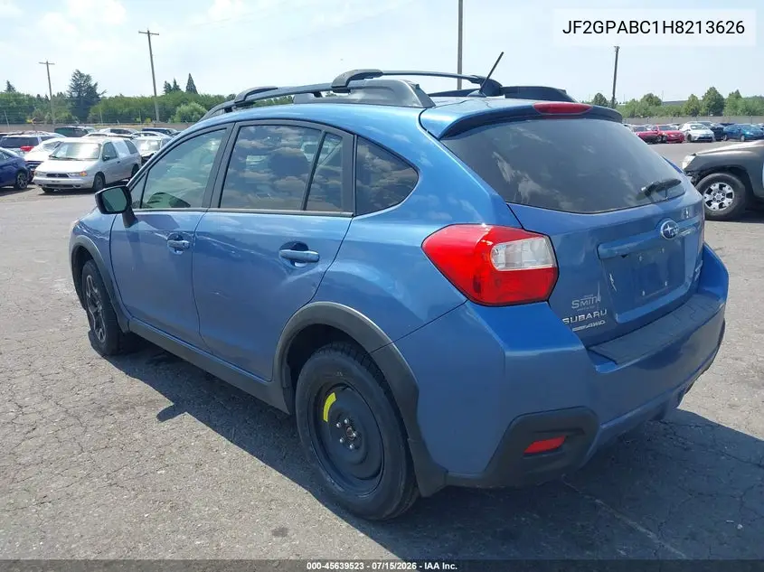 2017 Subaru Crosstrek 2.0I Premium VIN: JF2GPABC1H8213626 Lot: 45639523