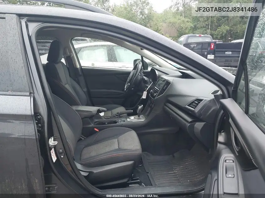2018 Subaru Crosstrek 2.0I Premium VIN: JF2GTABC2J8341486 Lot: 45445603