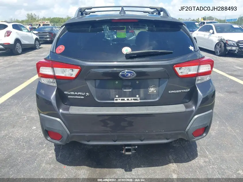 2018 Subaru Crosstrek 2.0I Premium VIN: JF2GTADC0JH288493 Lot: 45559302