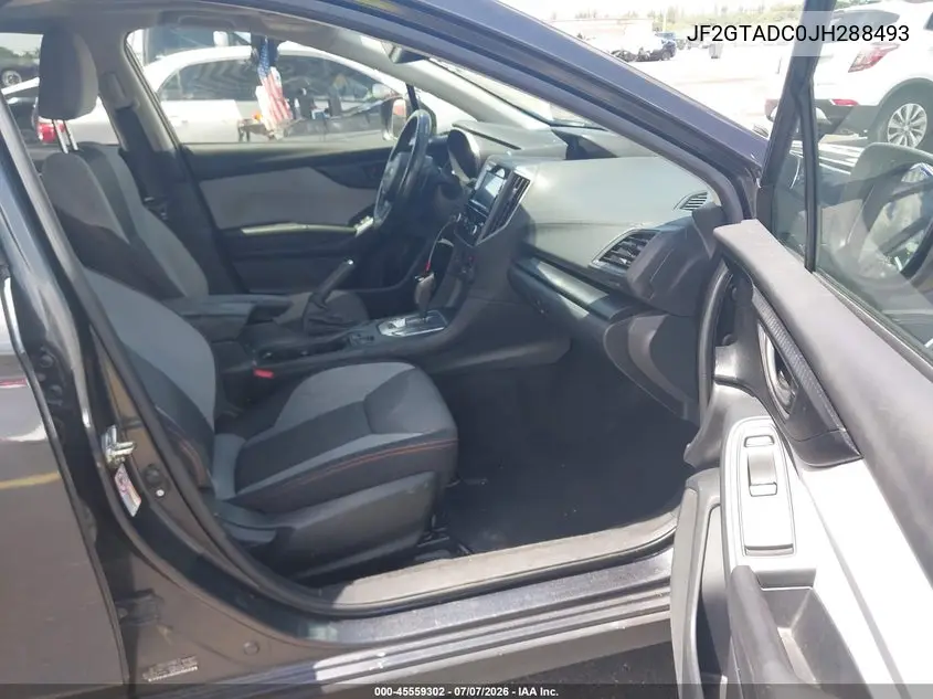 2018 Subaru Crosstrek 2.0I Premium VIN: JF2GTADC0JH288493 Lot: 45559302