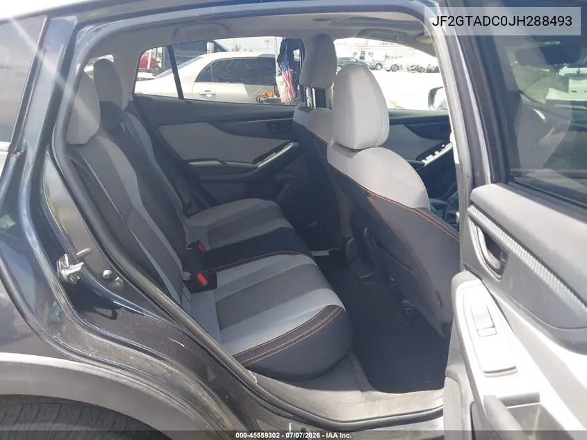 2018 Subaru Crosstrek 2.0I Premium VIN: JF2GTADC0JH288493 Lot: 45559302