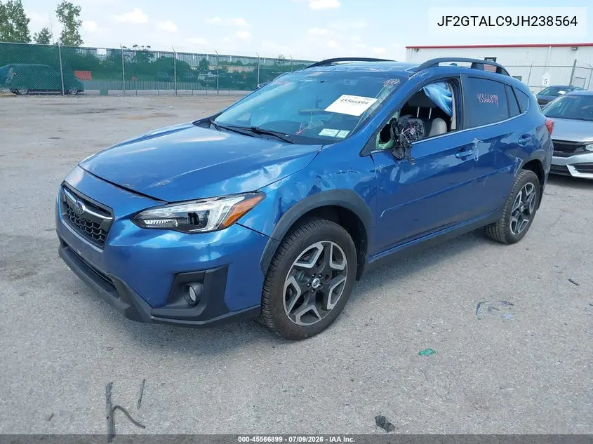 2018 Subaru Crosstrek 2.0I Limited VIN: JF2GTALC9JH238564 Lot: 45566899