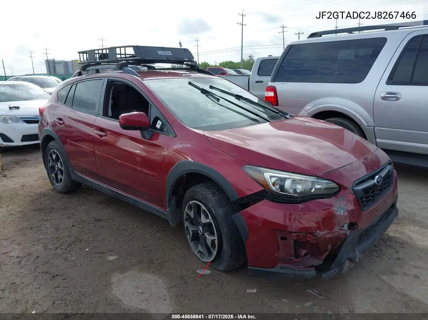 2018 Subaru Crosstrek 2.0I Premium VIN: JF2GTADC2J8267466 Lot: 45656941