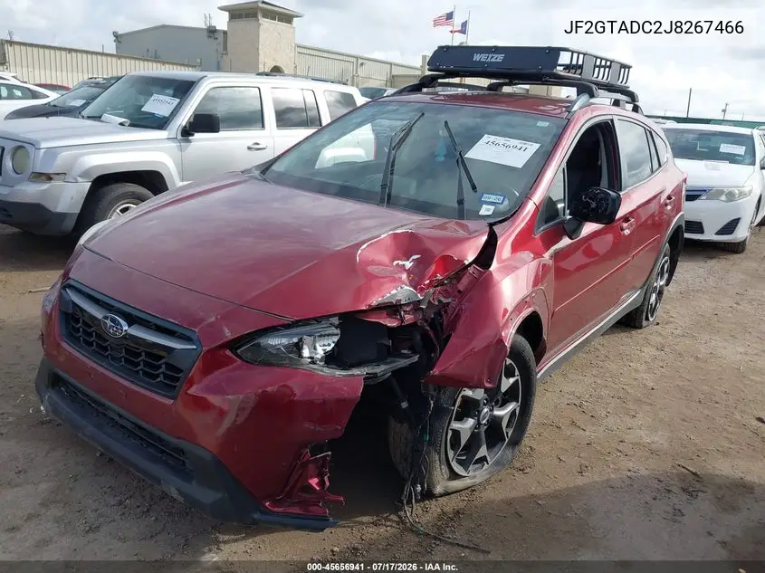 2018 Subaru Crosstrek 2.0I Premium VIN: JF2GTADC2J8267466 Lot: 45656941